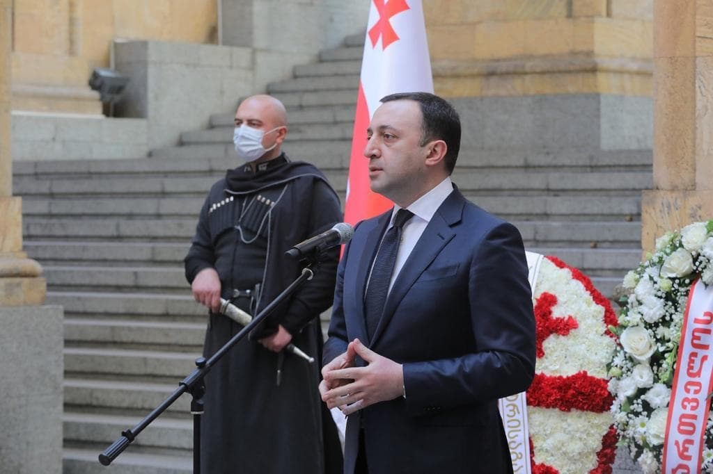 ირაკლი ღარიბაშვილი – თავისუფლებისთვის და დამოუკიდებლობისთვის იუნკერების თავგანწირვა ჩვენს მეხსიერებაში დარჩა, მათი გმირობის მაგალითი ჩვენი თაობებისთვის სახელმძღვანელოა