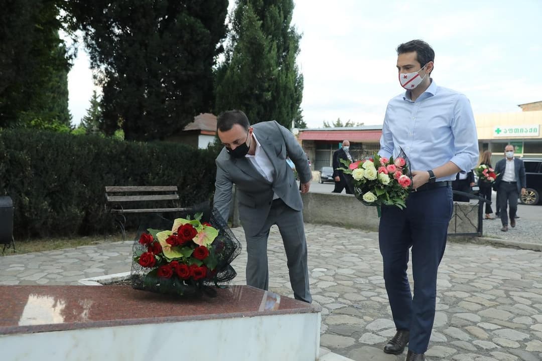 პრემიერ-მინისტრმა საქართველოს ეროვნული გმირის გიორგი ანწუხელიძის ხსოვნას პატივი მიაგო