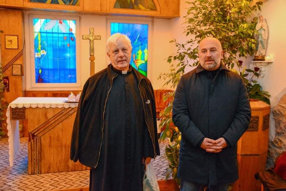 ზვიად შალამბერიძე კათოლიკურ ეკლესიაში საშობაო მესას დაესწრო