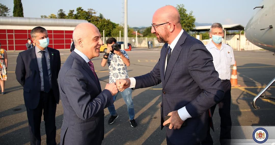 European Council President arrived in Georgia