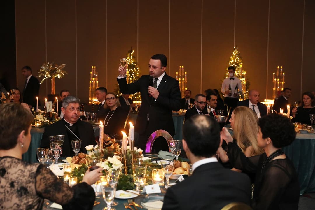 პრემიერ-მინისტრმა დიპლომატიურ კორპუსს წინასაახალწლო მიღებაზე უმასპინძლა