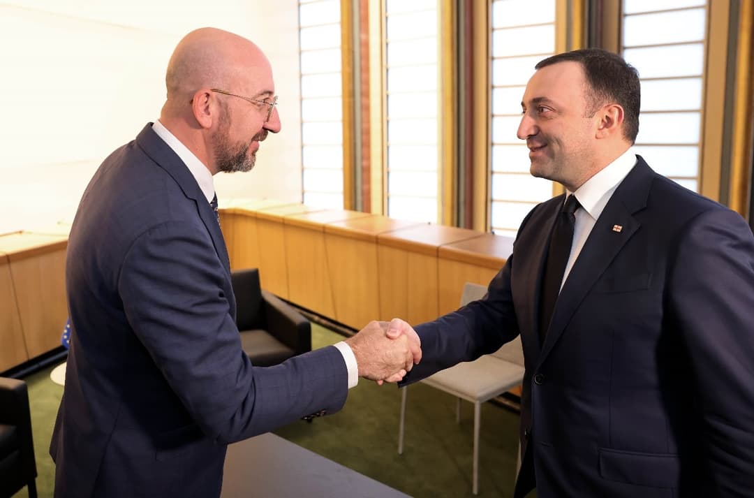 Michel “welcomes” Georgian PM’s claims on planned reforms for candidacy