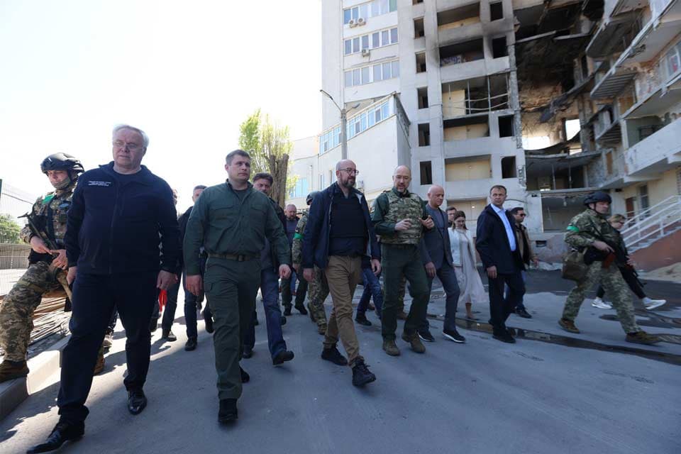 შარლ მიშელი ოდესაში ჩავიდა