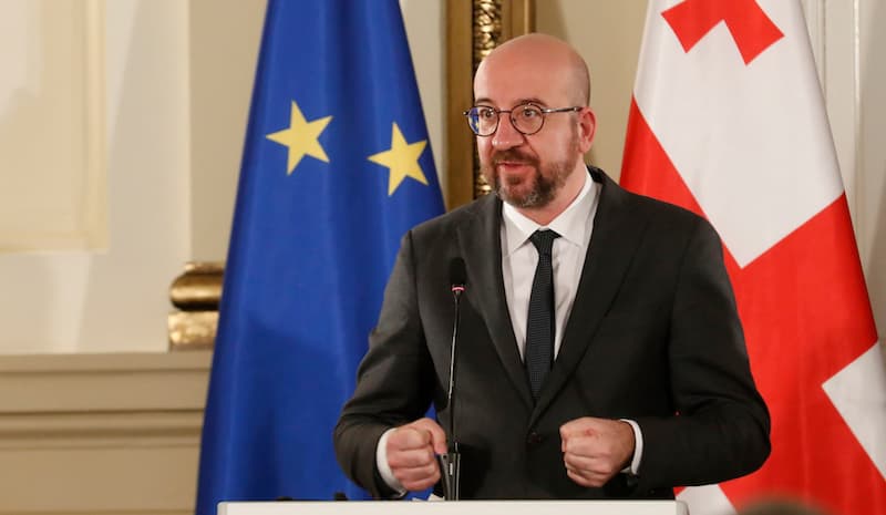 შარლ მიშელი – მართლმსაჯულების რეფორმა 19 აპრილის შეთანხმების მთავარი ნაწილი და ევროკავშირის მაკროფინანსური დახმარების წინაპირობაა