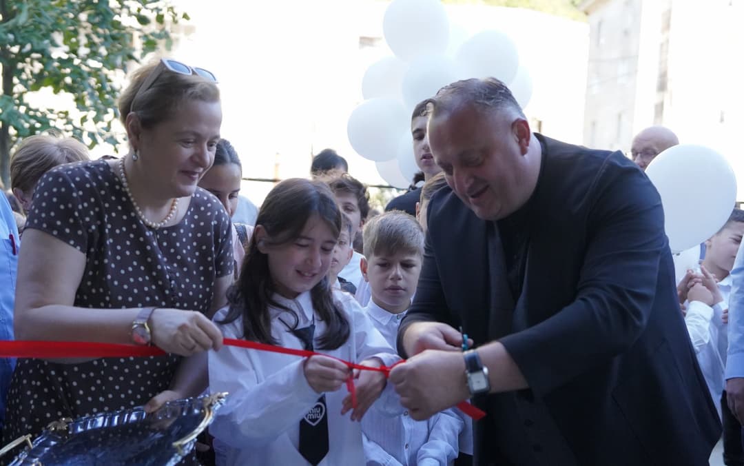 ჭიათურის მუნიციპალიტეტში ორი საჯარო სკოლის სრული რეაბილიტაცია განხორციელდა