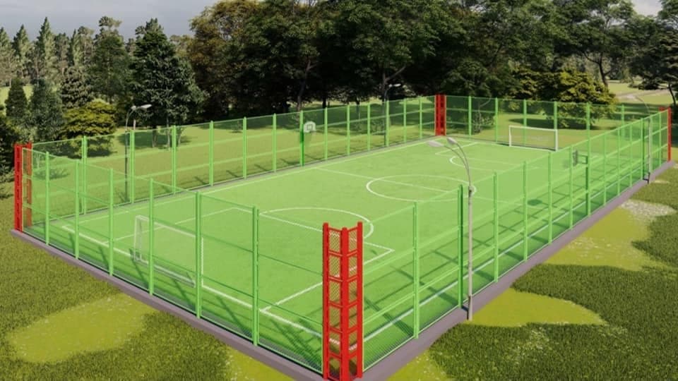 სოფელ საკირეში მინი სპორტული მოედნის მოწყობა დაიწყო