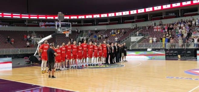 საქართველოს კალათბურთელთა ნაკრები უკრაინასთან დამარცხდა