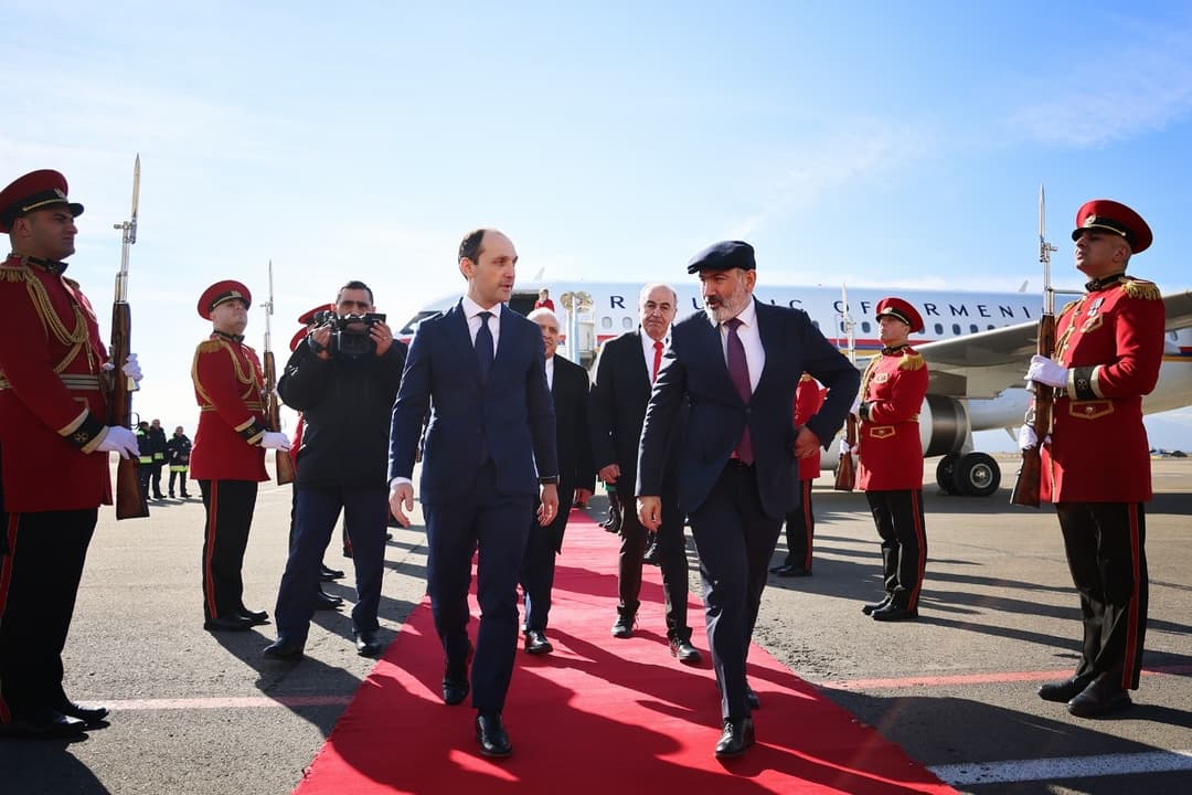 საქართველოს სამუშაო ვიზიტით სომხეთის პრემიერ-მინისტრი ნიკოლ ფაშინიანი ეწვია