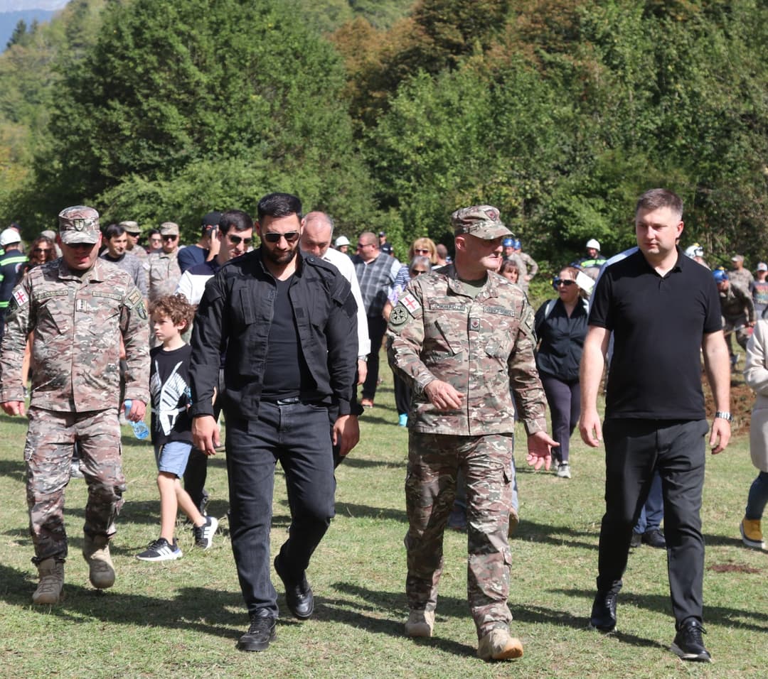 ონის მუნიციპალიტეტში ეროვნული გვარდიის ინიციატივით, სწავლება “რაჭა 2022” გაიმართა