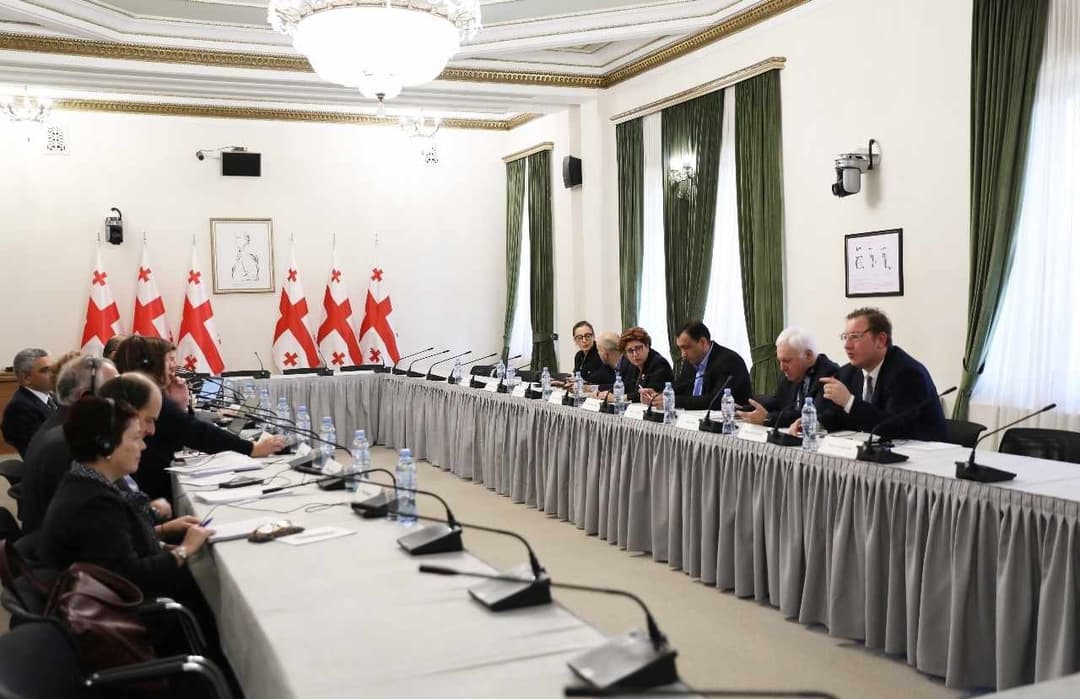 საპარლამენტო ოპოზიციის წევრები ვენეციის კომისიის დელეგაციას შეხვდნენ