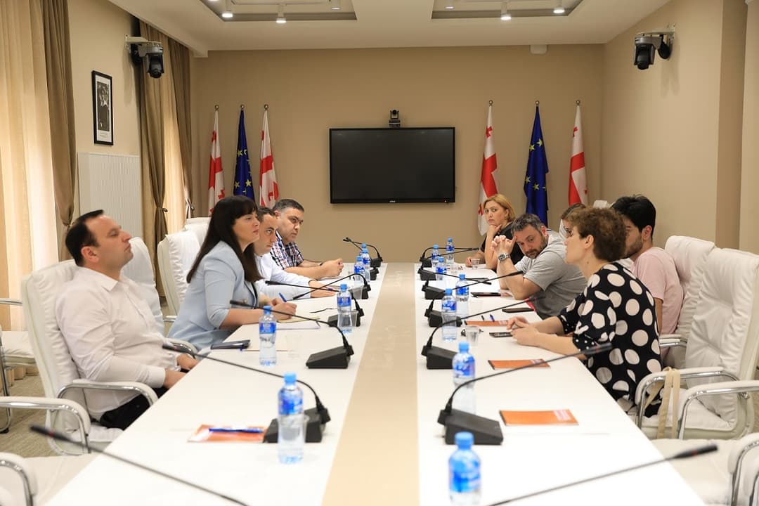 საპარლამენტო ოპოზიციის წევრები სახალხო დამცველის არჩევასთან დაკავშირებულ საკითხებზე არასამთავრობო ორგანიზაციების წარმომადგენლებს შეხვდნენ