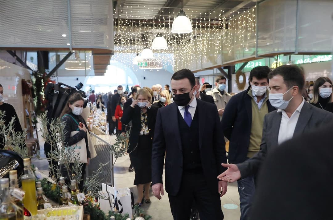 ირაკლი ღარიბაშვილმა ორბელიანის მოედანზე „ბაზარი ორბელიანზე“ გახსნა