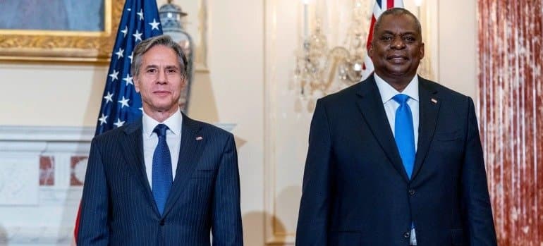 US pledgeds return of diplomats to Kyiv, more advanced weapons, aid