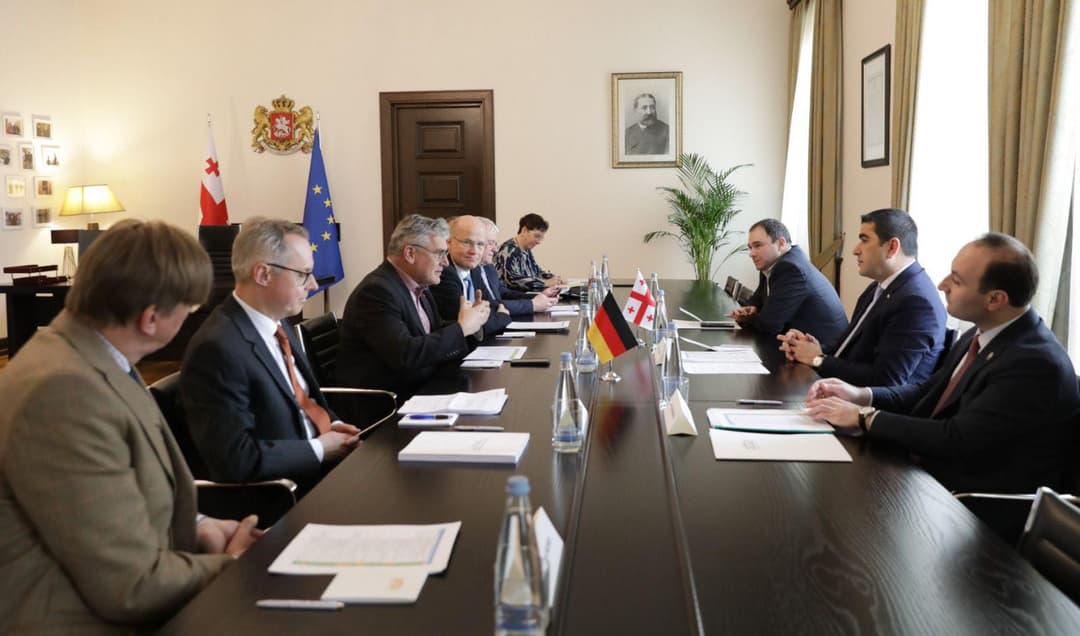 შალვა პაპუაშვილი გერმანიის ბუნდესთაგის ევროკავშირის საკითხთა კომიტეტის წევრებს შეხვდა