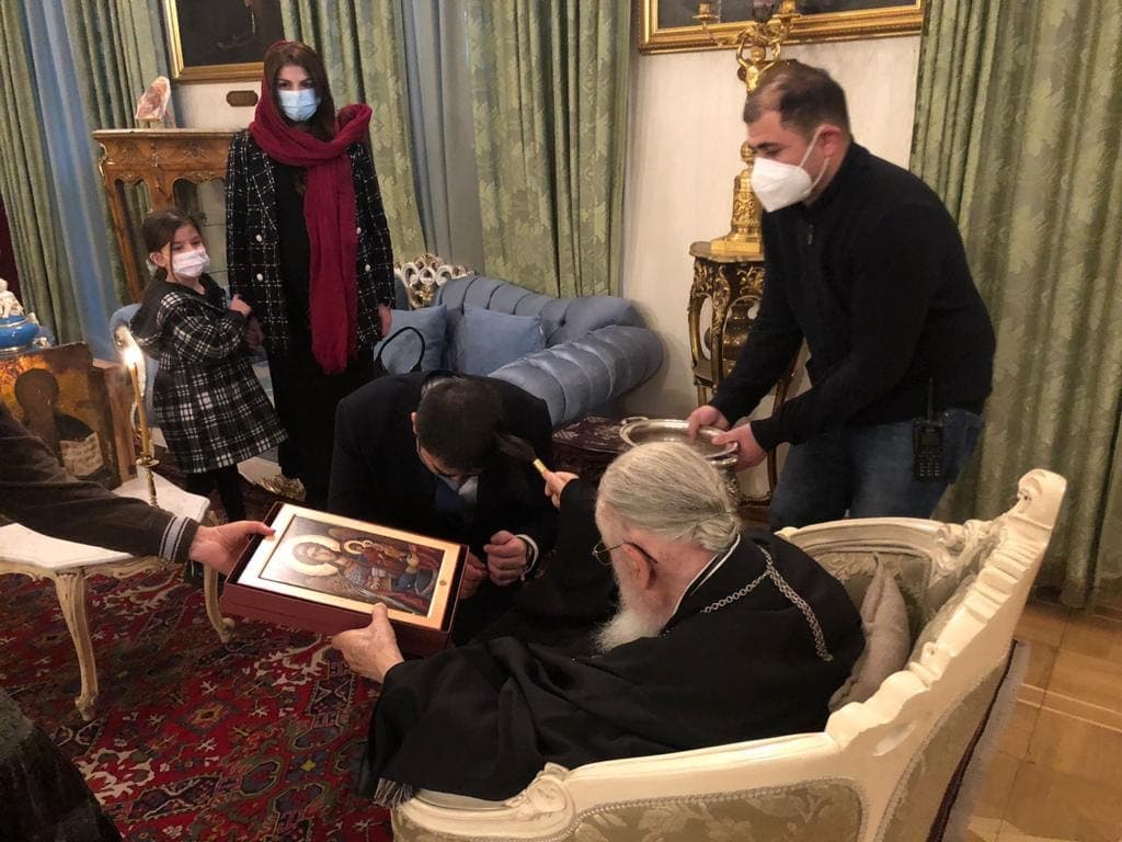 კათოლიკოს-პატრიარქმა პარლამენტის ახლადარჩეული თავმჯდომარე დალოცა