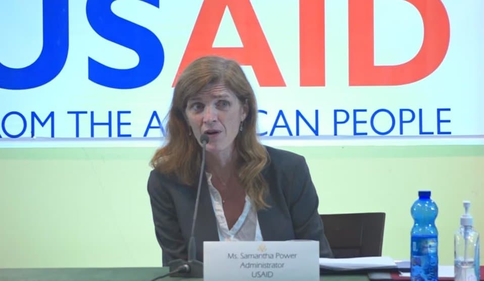 სამანტა პაუერი – უცხოური აგენტების კანონები სერიოზულ საფრთხეს უქმნის საქართველოს ევროატლანტიკურ მომავალს