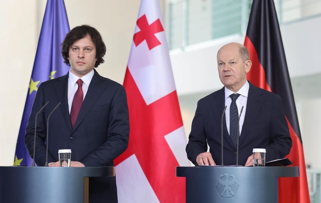 ოლაფ შოლცი – ჩვენ აქტიური პარტნიორი ვიქნებით საქართველოსი, რაც შეიძლება მალე და რაც შეიძლება მეტი წარმატება მიაღწიოს ევროპისკენ მიმავალ გზაზე