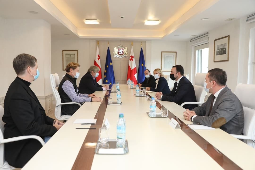 ირაკლი ღარიბაშვილი Catapult VC-ის დამფუძნებელს და მმართველ პარტნიორს შეხვდა