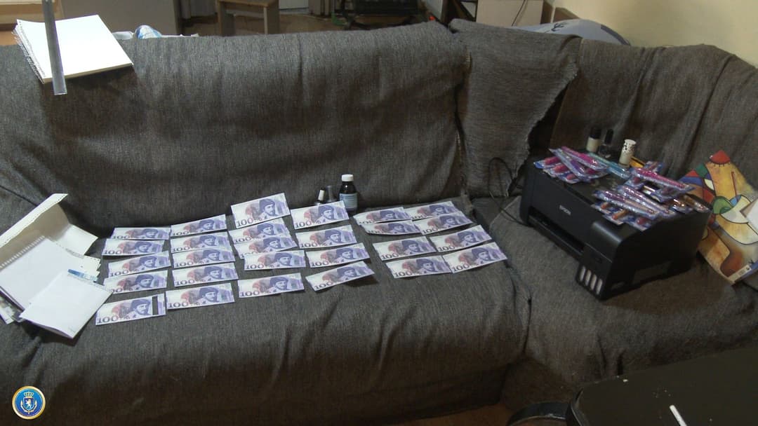 ყალბი ფულის დამზადება-გასაღების ფაქტზე ორი პირი დააკავეს