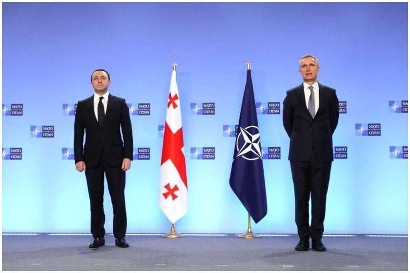 Georgian PM to meet NATO Sec-Gen Stoltenberg today