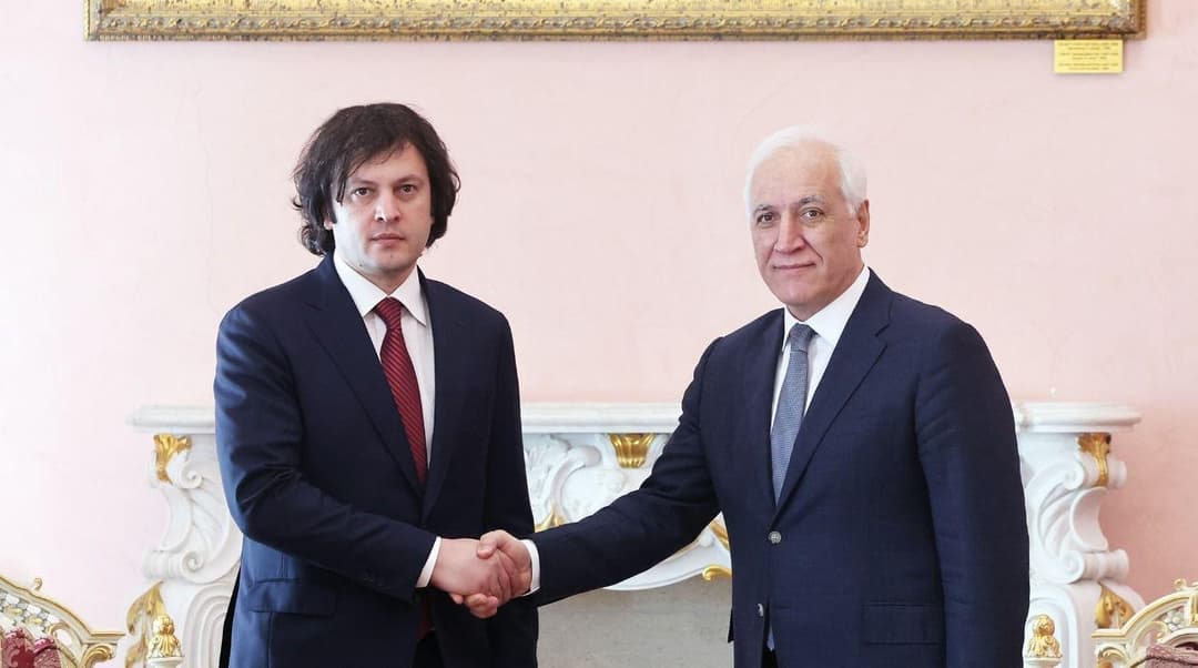 ირაკლი კობახიძე სომხეთის რესპუბლიკის პრეზიდენტს შეხვდა