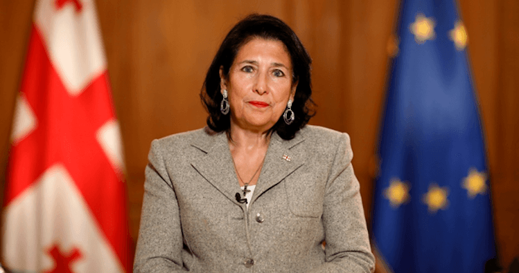 Georgian president to address parliament today after a delay