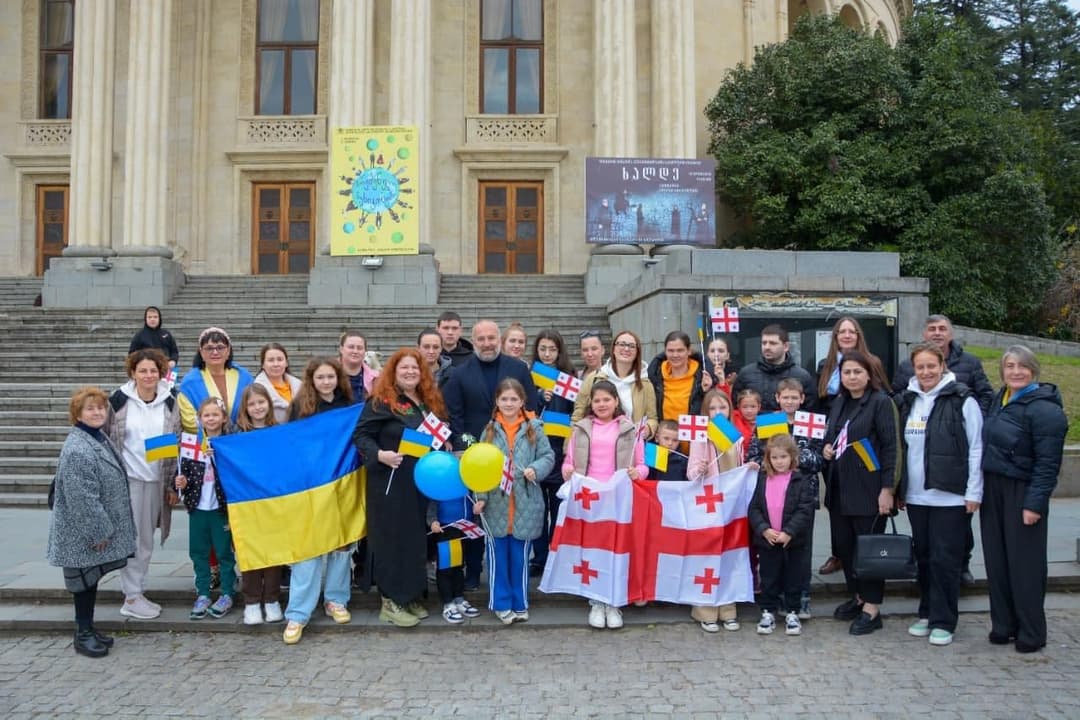 Georgia’s western Imereti region hosts Ukrainian children affected by war