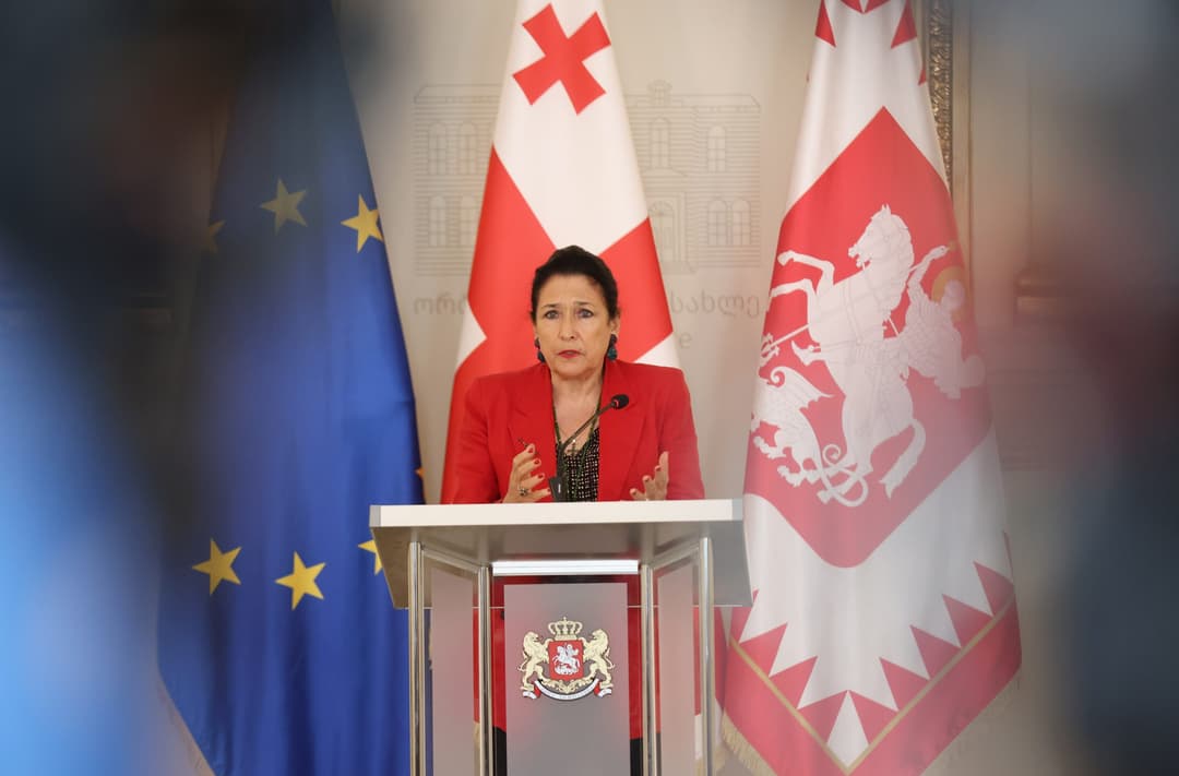 სალომე ზურაბიშვილმა დიპლომატიურ კორპუსთან შეხვედრაზე, ქვეყანაში განვითარებული მოვლენები განიხილა