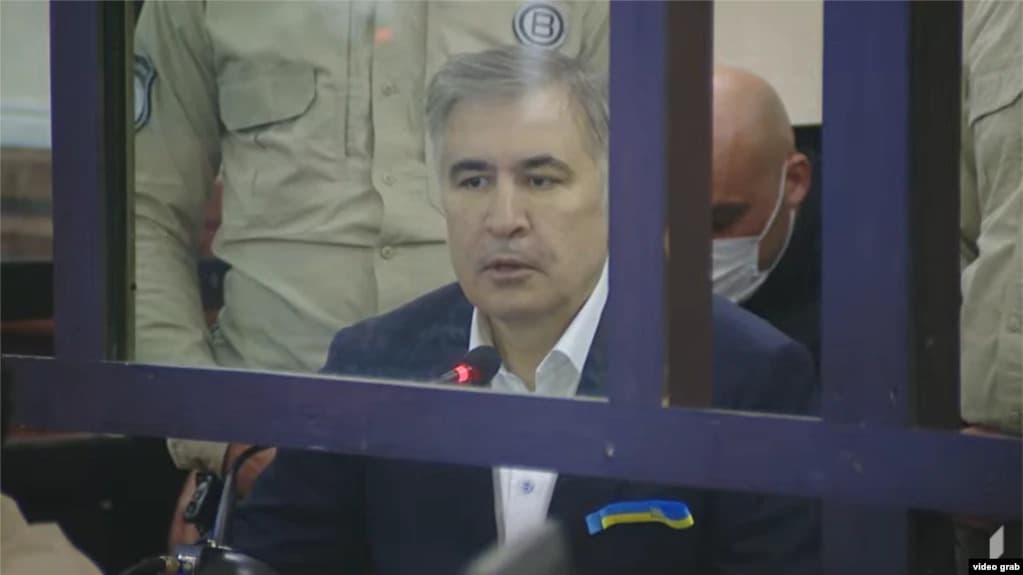 Ex-Pres.Saakashvili’s trial on embezzlement postponed due to his health
