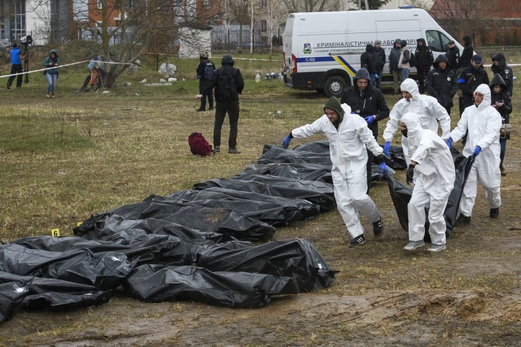 US aiding Ukraine investigate alleged war crimes by Russia