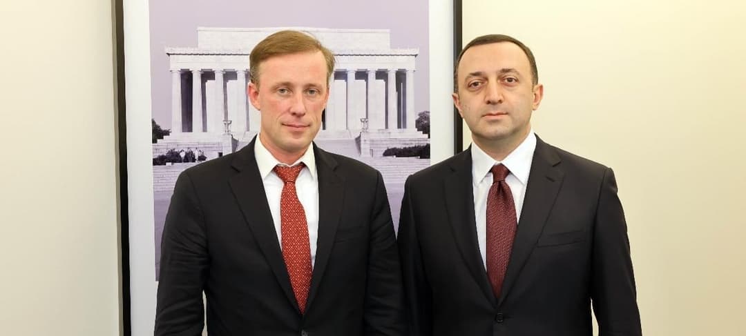 ირაკლი ღარიბაშვილი – სასიამოვნო იყო ჯეიკ სალივანთან შეხვედრა