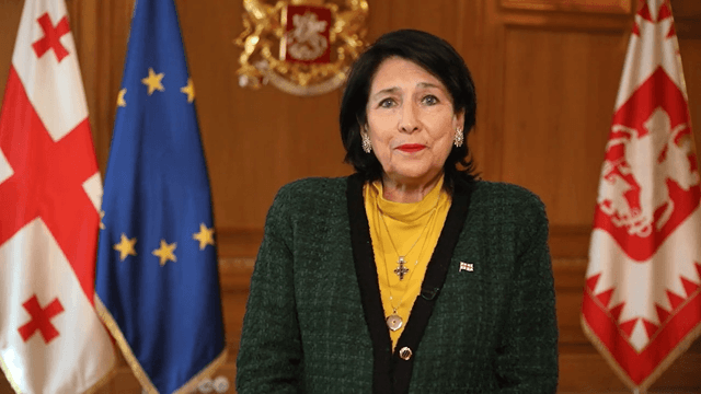 სალომე ზურაბიშვილი ლონდა თოლორაიას შეხვდა