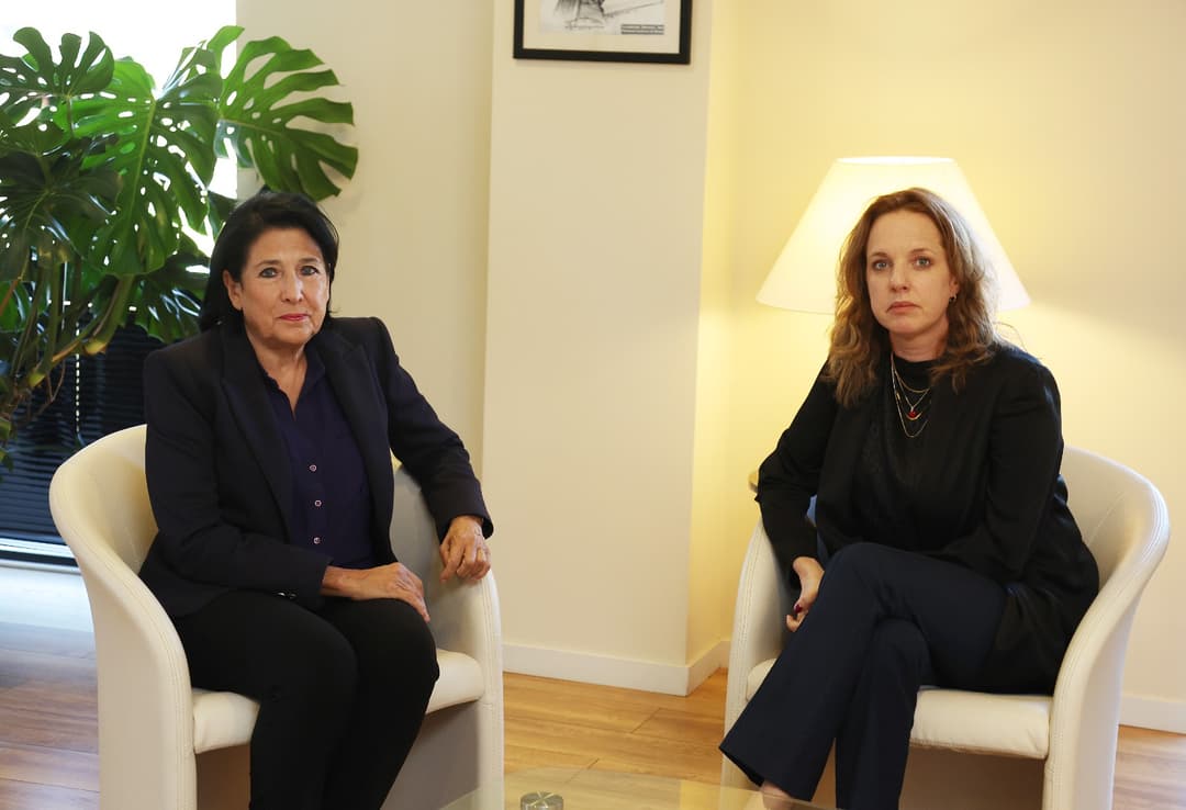 Georgian President hosts Israeli Ambassador to discuss developments