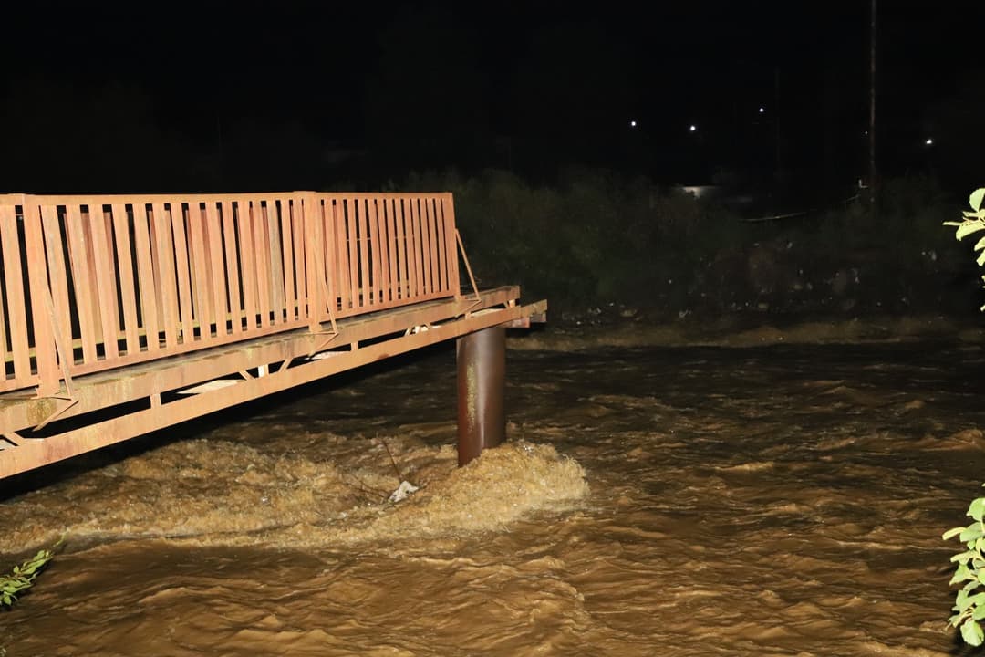 უხვმა ნალექმა სამეგრელოში პრობლემები შექმნა