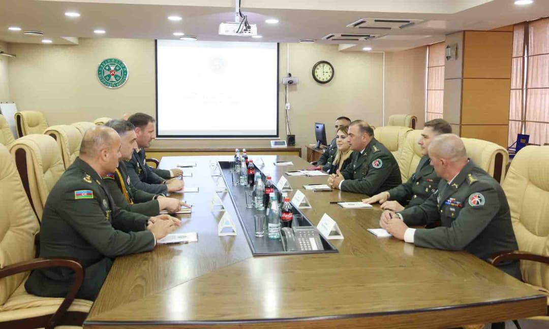 საქართველოში ვიზიტით აზერბაიჯანის თავდაცვის სამინისტროს სამხედრო პოლიციის დეპარტამენტის დელეგაცია იმყოფება