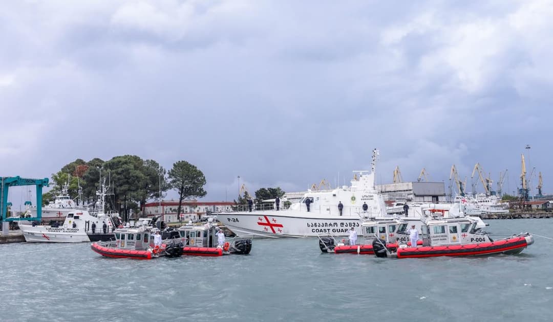 სასაზღვრო პოლიციის სანაპირო დაცვას ევროკავშირის და მიგრაციის საერთაშორისო ორგანიზაციის მხარდაჭერით 4 საპატრულო კატარღა გადაეცა