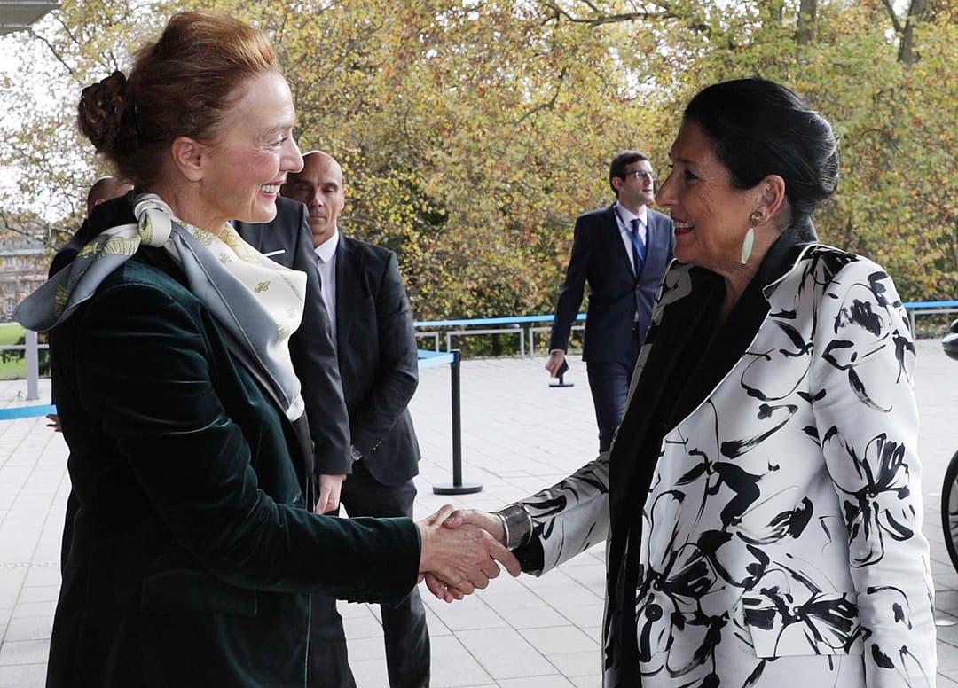 სალომე ზურაბიშვილმა საფრანგეთში ვიზიტი დაიწყო