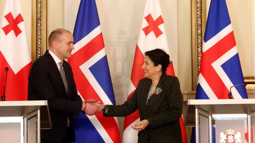 სალომე ზურაბიშვილი – ისლანდია და საქართველო იზიარებენ ევროპის კონტინენტზე მშვიდობის, სტაბილურობის და თავისუფლების განმტკიცების ერთიან სულისკვეთებას