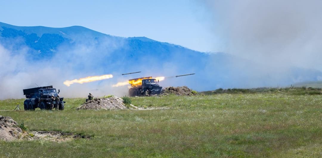 “შამქორი 2024“ ვაზიანის პოლიგონზე საჩვენებელი სწავლებით დასრულდა