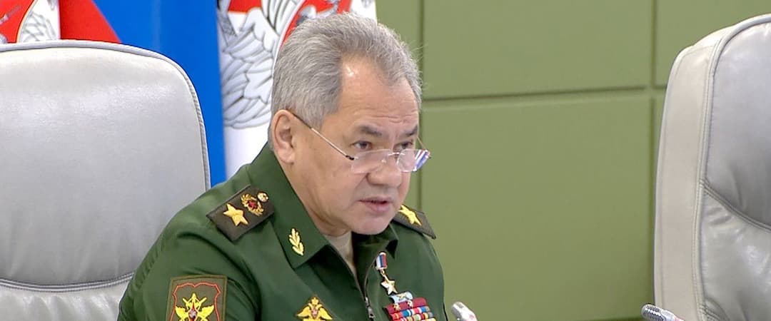 Russia’s Shoigu: Moscow “deliberately” holding down its attack on Ukraine