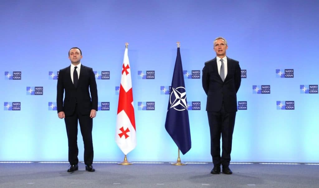 იენს სტოლტენბერგს და ირაკლი ღარიბაშვილს შორის დაგეგმილი შეხვედრა გაუქმდა