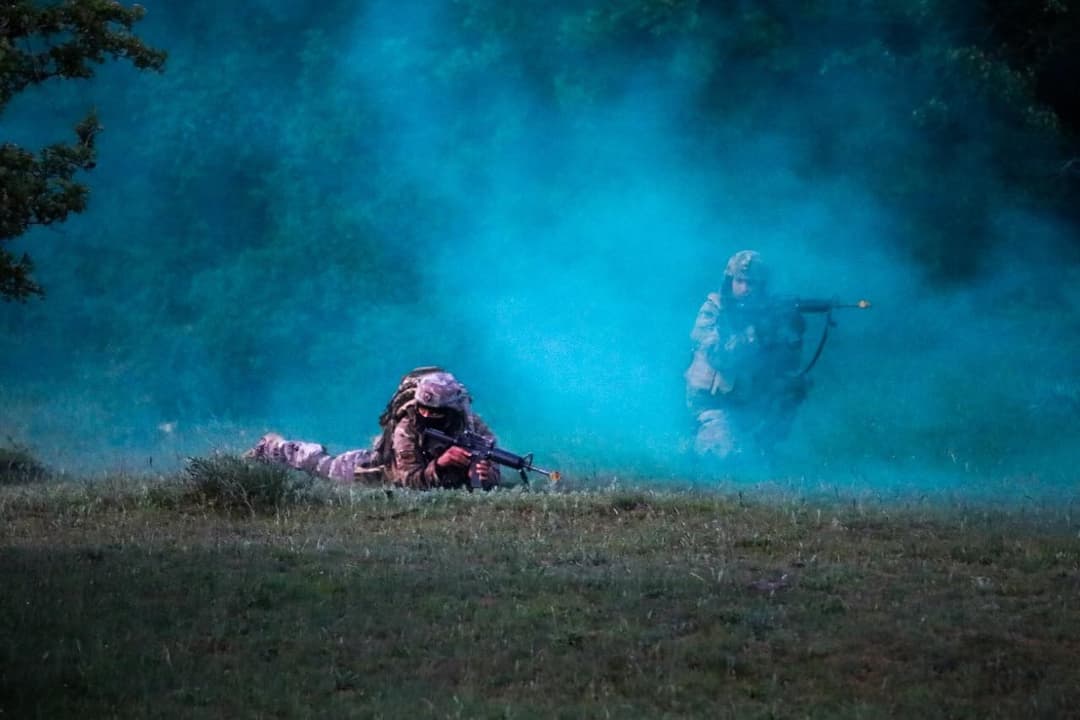 ნორიოში კულმინაციური სწავლება ჩატარდა