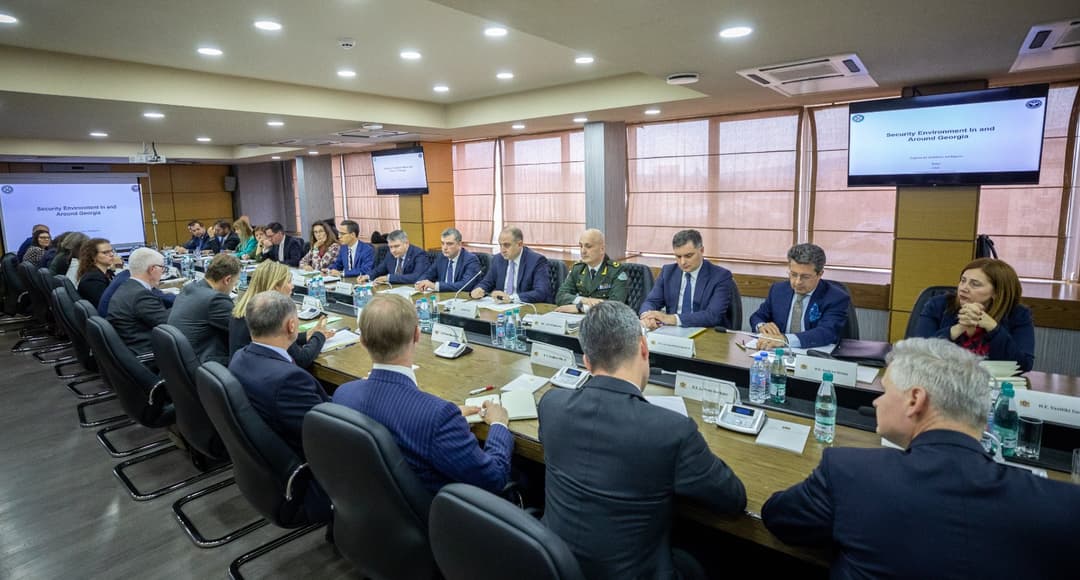 ირაკლი ჩიქოვანმა ევროკავშირის საბჭოს პოლიტიკური და უსაფრთხოების კომიტეტის დელეგაციას უმასპინძლა