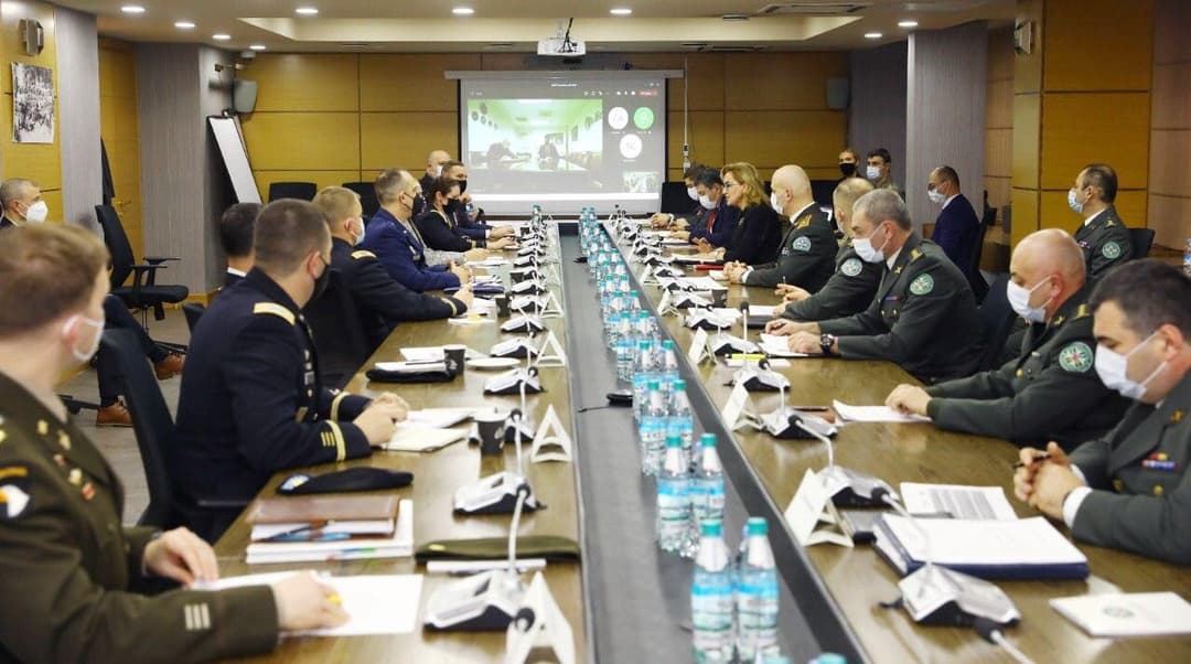 თავდაცვის უწყებაში საქართველოს თავდაცვის მზადყოფნის პროგრამის (GDRP) შემაჯამებელი შეხვედრა გაიმართა