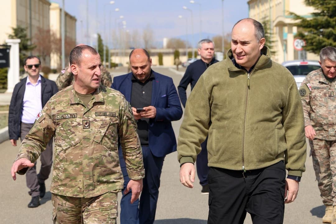 საქართველოს ეროვნული თავდაცვის აკადემიის ტერიტორიაზე დავით აღმაშენებლის სახელობის ახალი ტაძარი გაიხსნა