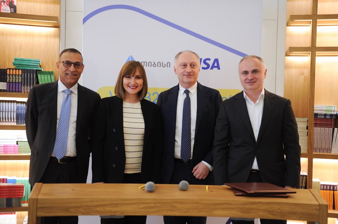 Visa-სა და თიბისის პარტნიორობით საქართველოში Visa-ს B2B საერთაშორისო გადახდების პლატფორმა დაინერგება