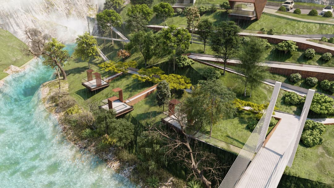 თერჯოლაში ამფითეატრი, მდინარე ძევრულას კარსტულ ხეობაში კი რეკრეაციული ზონა მოეწყობა