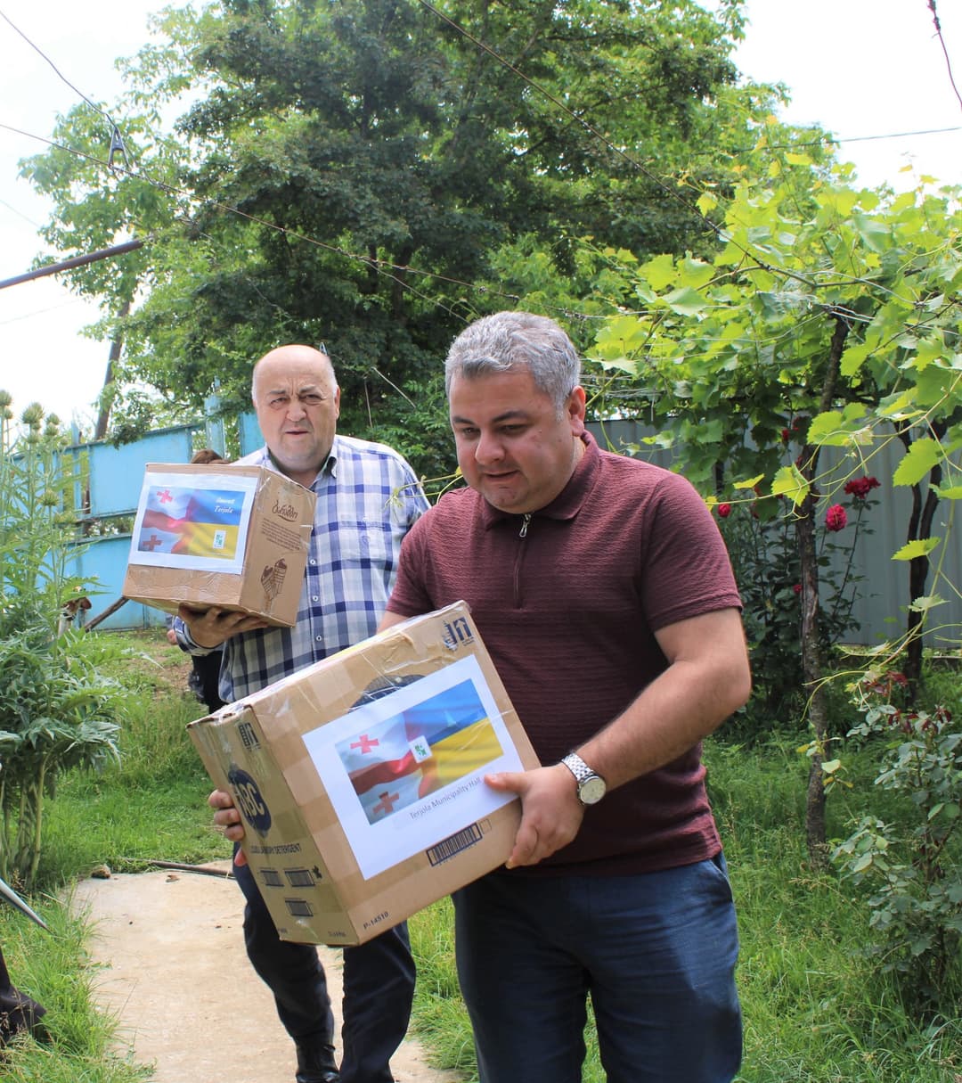 თერჯოლის მუნიციპალიტეტის მერია უკრაინის მოქალაქეების დახმარებას განაგრძობს