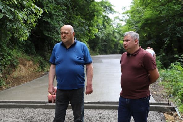 ინფრასტრუქტურული პროექტების მონიტორინგის მიზნით თერჯოლის მუნიციპალიტეტის მერი სოფელ თავასაში იმყოფებოდა