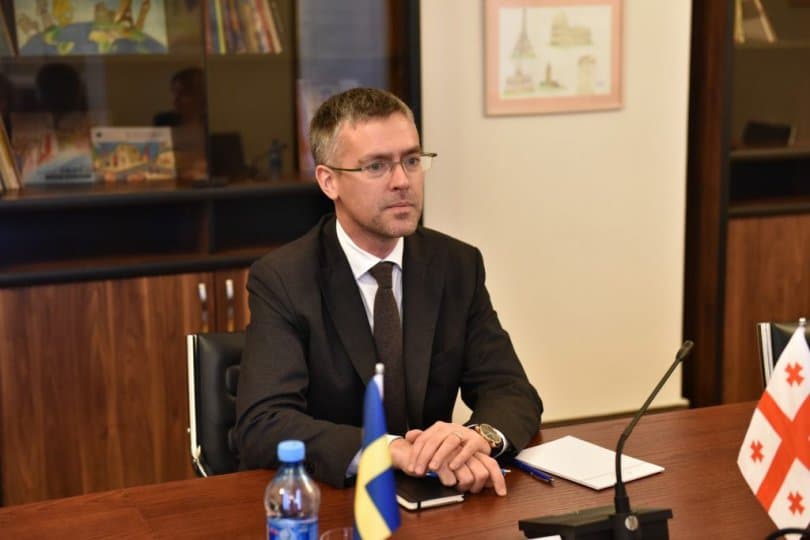 შვედეთის ელჩი – ამ სახის კანონი შეუსაბამო იქნება ევროკავშირის ნორმებთან და ღირებულებებთან